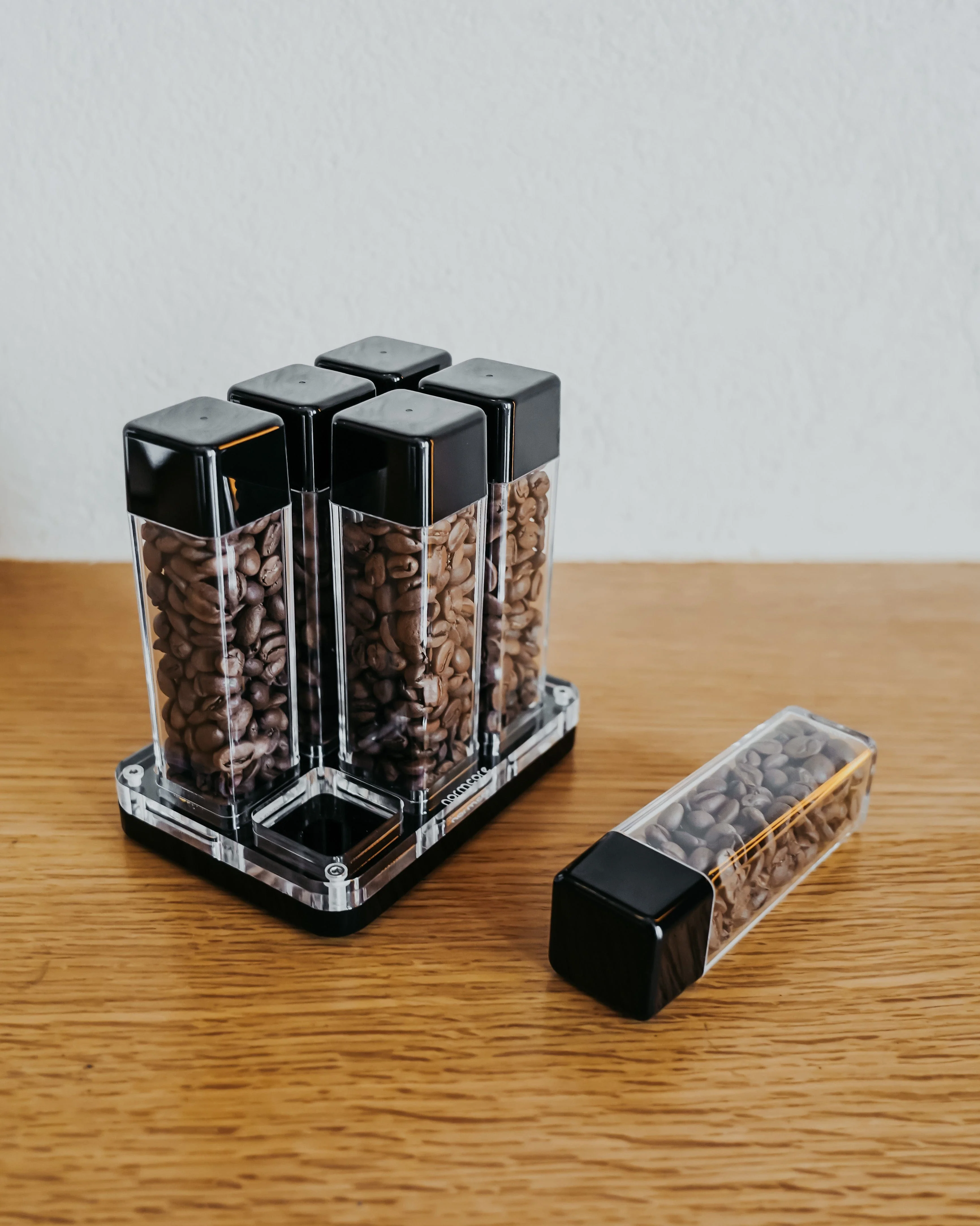 Normcore / 6 TUBES COFFEE BEAN CELLARS WITH STAND - Image 4