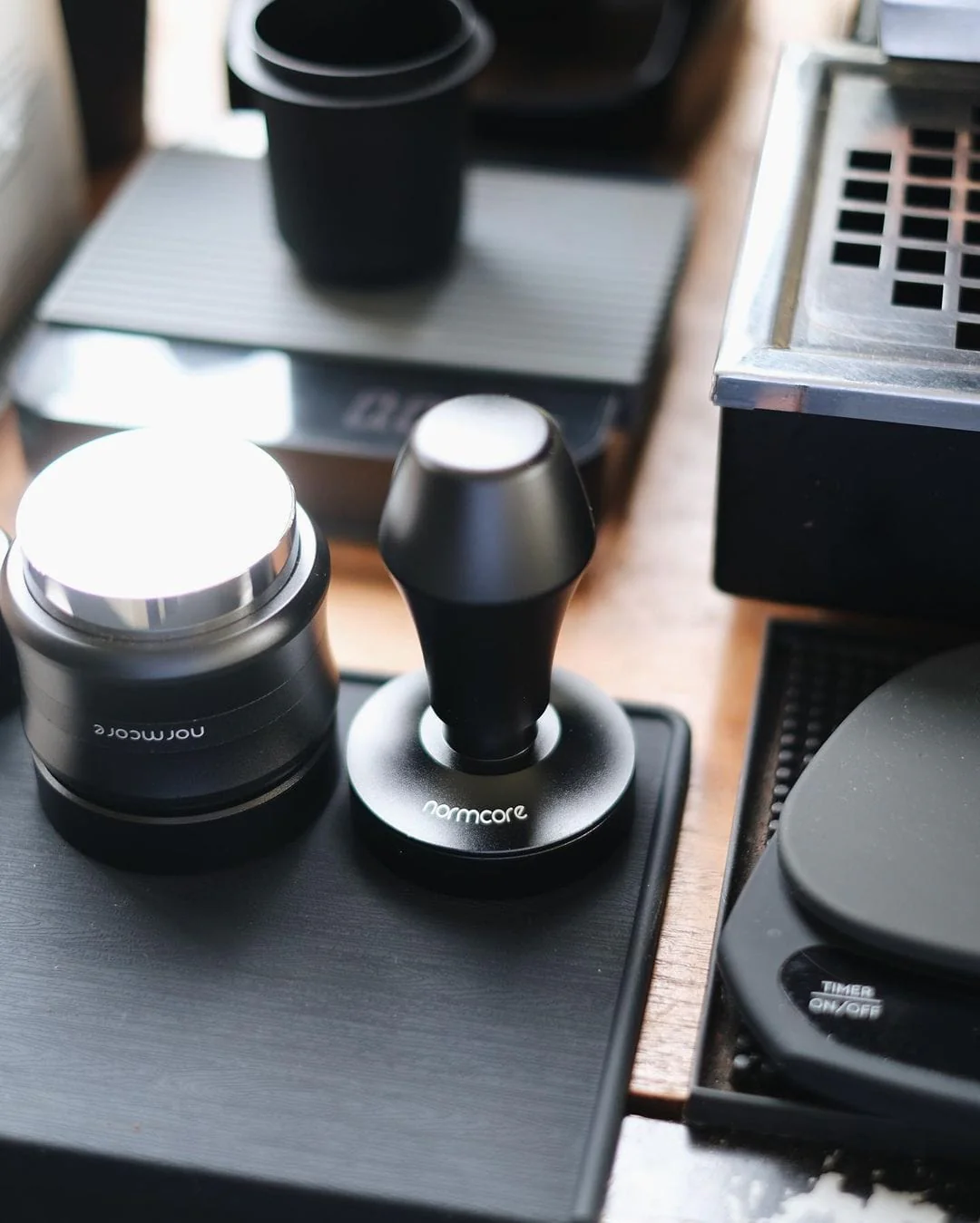 Normcore Espresso Tamping Mat With Corner Edge - Image 8